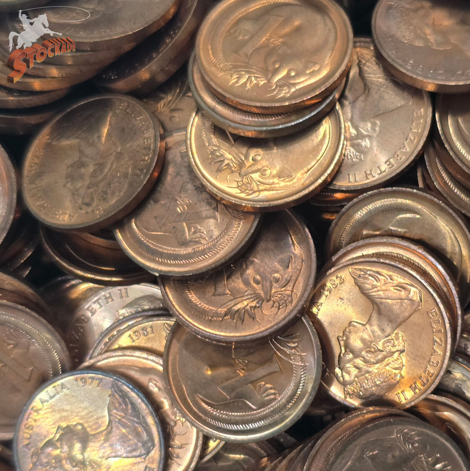 STOCKADE 1kg Mystery Bag - Australian One Cent Coins