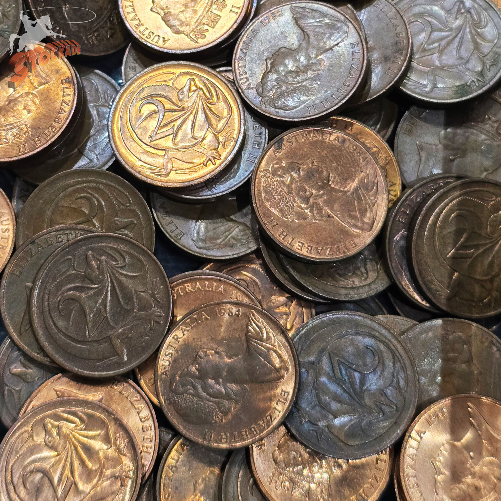 STOCKADE 1kg Mystery Bag - Australian Two Cent Coins