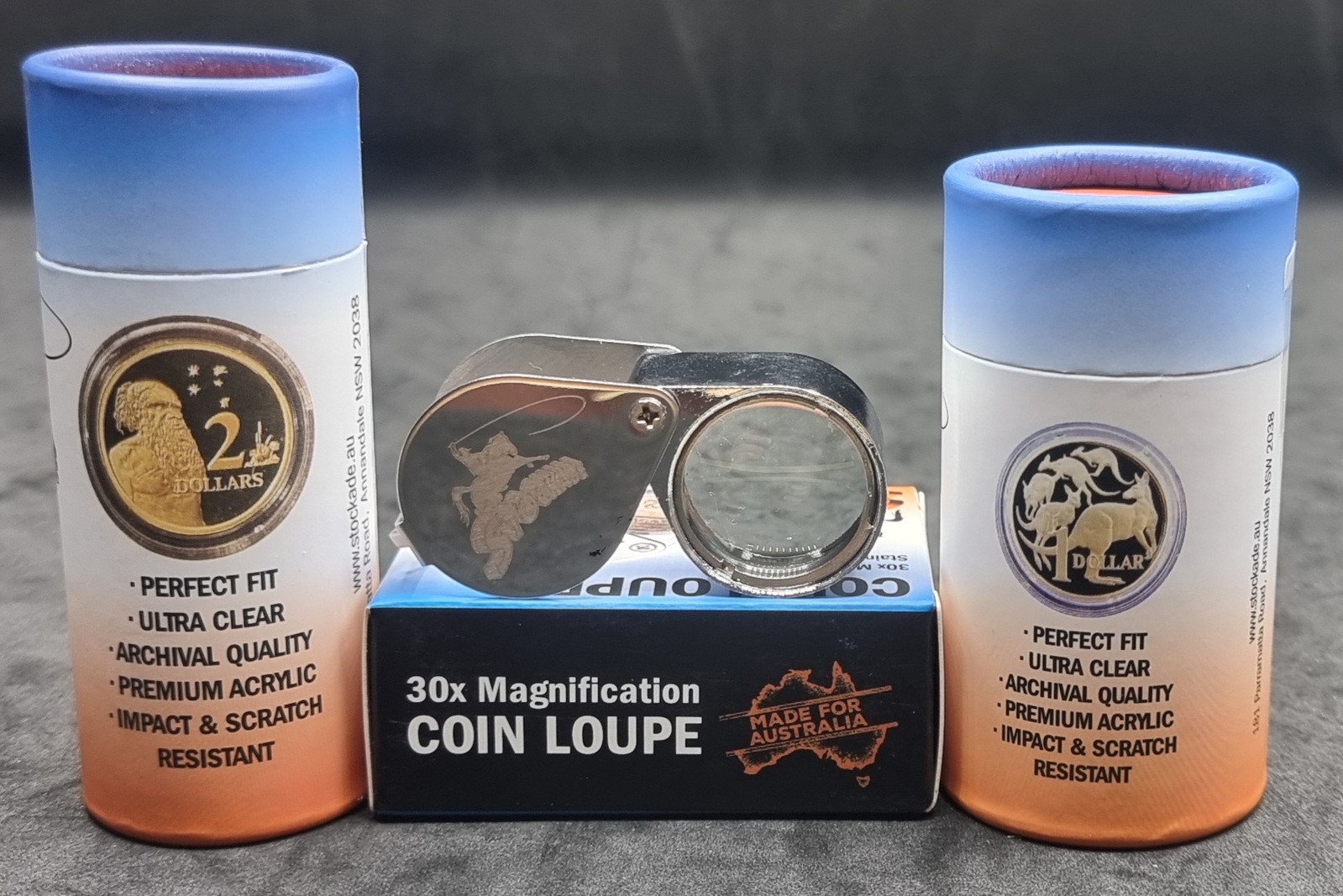 Stockade Accessories Pack - Capsules + Loupe