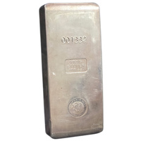 100oz Silver Perth Mint Bar 999