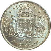 1953 Florin - First year of Queen Elizabeth