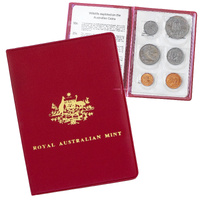 1969 Uncirculated Mint Set - Red Wallet
