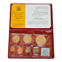 1969 New Zealand Uncirculated Coin Set