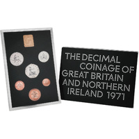 1971 United Kingdom Coinage of Great Britain & Northern Ireland - Proof Set