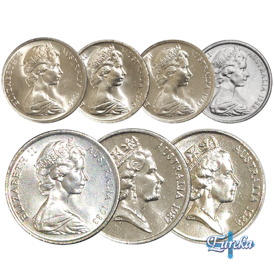 [1979 to 1988] 5c Uncirculated Single Coin in 2x2