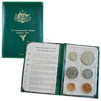 1982 Year Mint Set - XII Commonwealth Games Brisbane