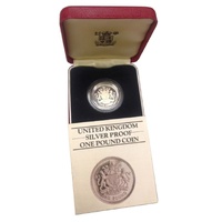 1983 £1 United Kingdom Sterling Silver - Proof Coin