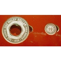 1988 $1 Holey Dollar and Dump 2 Coin Silver Set