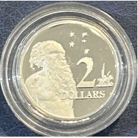 1988 $2 Silver Proof in Capsule