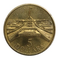 1988 $5 UNC Coin