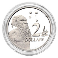 1991 $2 Sterling Silver Proof Coin in Capsule