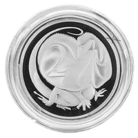 1991 2c Sterling Silver Proof Coin in Capsule