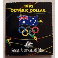 1992 $1 Barcelona Olympic Dollar in Wallet