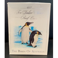 1992 Birds of Australia $10 Proof - Emperor Penguin