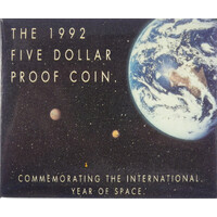 1992 $5 Proof Coin