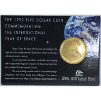 1992 $5 Commemorating the International Year of Space