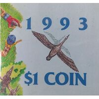 1993 $1 Landcare "C" Mintmark