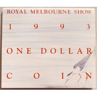 1993 Landcare $1 Royal Melbourne Show "M" Mintmark in Paper
