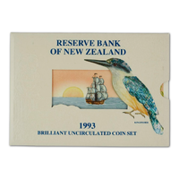 1993 New Zealand Uncirculated Coin Set
