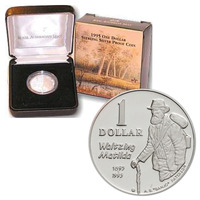 1995 $1 Waltzing Matilda Proof Coin