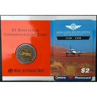 1998 $5 Bimetallic Commemorative Coin - Royal Flying Doctors