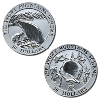 1999 $10 Coins of the Snowy Mountains Scheme