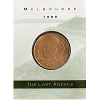1999 $1 The Last Anzacs "M" Mintmark