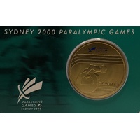 2000 $5 Sydney Paralympic Games Gold Coin 