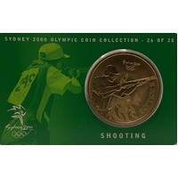 2000 $5 Sydney Olympic Gold Coin - Shooting