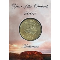 2002 $1 Year of the Outback "M" Mintmark