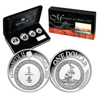 2003 Masterpieces in Silver - Port Phillip Patterns 4 Coin Set