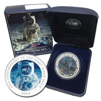 2004 1oz 35th Anniversary of the First Moon Walk