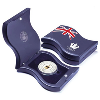 2006 $1 1 oz 50 Years of Australian Television 1956-2006 (Lenticular) Silver Proof Coin