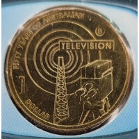 2006 $1 50 Years of Australian Television "B" Mint Mark