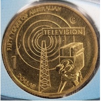 2006 $1 50 Years of Australian Television "C" Mint Mark