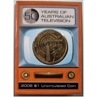 2006 $1 50 Years of Australian Television Mintmark