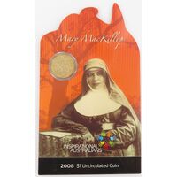 2008 $1 Inspiring Australians Mary MacKillop