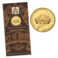 2008 $1 Centenary of Rugby League 1908-2008