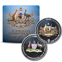 2008 1oz 100 Years of Australian Commonwealth Coat of Arms