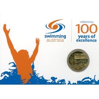 2009 $1 Swimming Australia 100 Year of Excellence