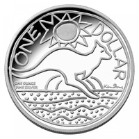 2009 1oz Silver - Ken Done Kangaroo Silver Proof Coin