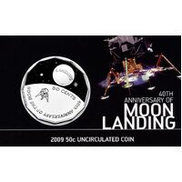 2009 50c 40th Anniversary of Moon Landing