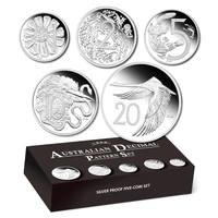 2009 Silver Australian Decimal Pattern Proof Set