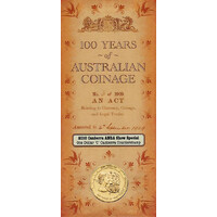 2010 $1 ANDA Canberra 100 Years of Australian Coinage 'C' Counterstamp