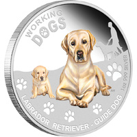 2010 $1 Working Dogs - Labrador