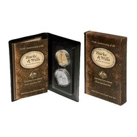 2010 150th Anniversary of the Burke & Wills Expedition 2 Coin Proof Set