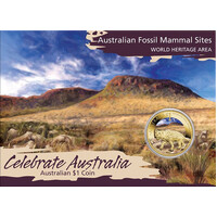 2011 $1 Celebrate Australia - Australian Fossil Mammal Sites