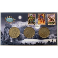 2011 Mythical Creatures - Troll, Dragon, Griffin Medallion PNC