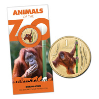 2012 $1 Animals of the Zoo - Orang-Utan