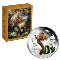 2012 1oz Chinese Dragon Silver Proof Coin